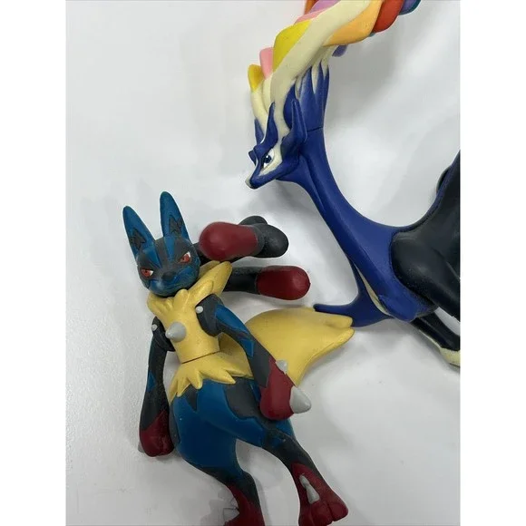 Takara Tomy Pokemon Nintendo Figure Moncolle Lot Xerneas EX ML-12 Mega Lucario - Picture 9 of 10